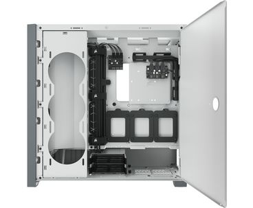 CAJA SEMITORRE ATX ICUE 5000X RGB TG WHITE CORSAIR