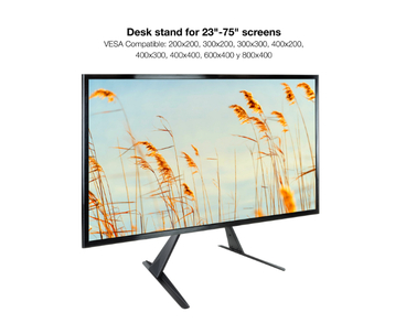 SOPORTE MESA 1 PANTALLA 23"-75" TOOQ