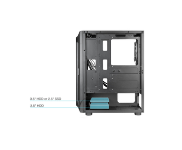 CAJA SEMITORRE ATX RAGNÄROK GAMING NEGRO TOOQ