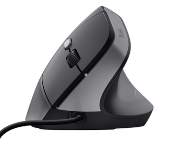 RATON OPTICO ERGONOMICO VERTICAL BAYO II NEGRO TRUST