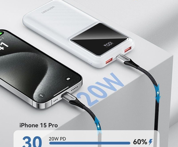 POWER BANK 10000mAh 22.5W NEGRO VENTION